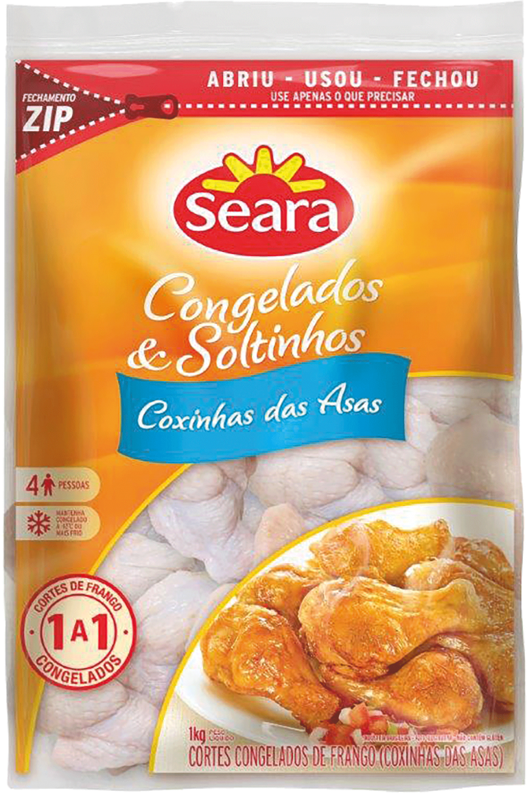 Coxinha Da Asa Seara Pct 1Kg Supermercados BH