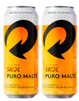 Skol Puro Malte 473ml Supermercados Bh