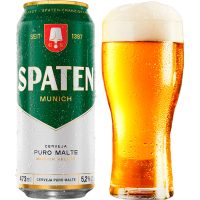 CERVEJA SPATEN PURO MALTE LATÃO 473ML