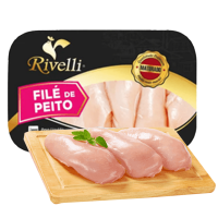 FILÉ DE PEITO DE FRANGO RIVELLI CONG. BAND. 1kg