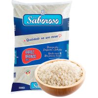 ARROZ AGULHINHA SABOROSO TIPO 1 PCTE. 5kg – R$ 23,98 CADA