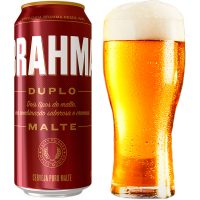 CERVEJA BRAHMA DUPLO MALTE LATÃO 473ml