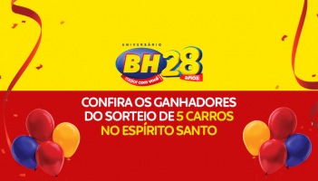 Conheça os ganhadores da Promoção de 28 Anos do Supermercados BH no Espírito Santo