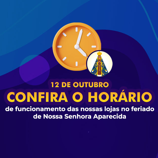 HORÁRIO DE FUNCIONAMENTO 12/10