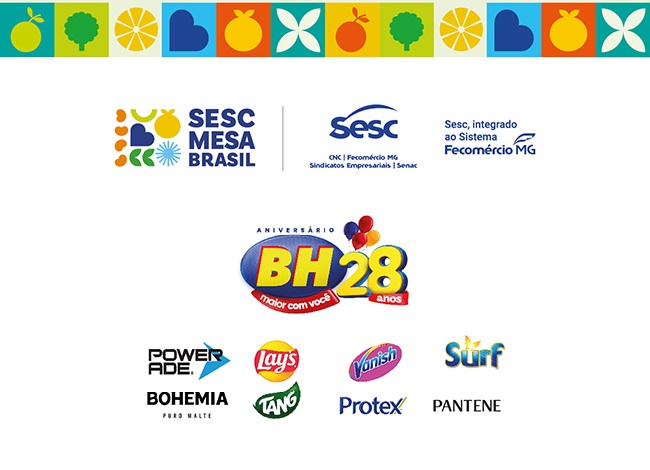 Sesc Mesa Brasil e Supermercados BH contam com grandes parceiros para doações em 2024